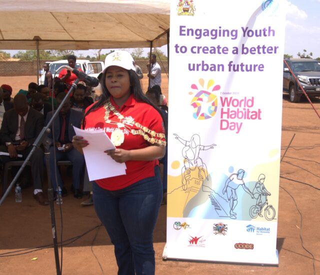 Commemorating the World Habitat Day and World Cities Day in Lilongwe.